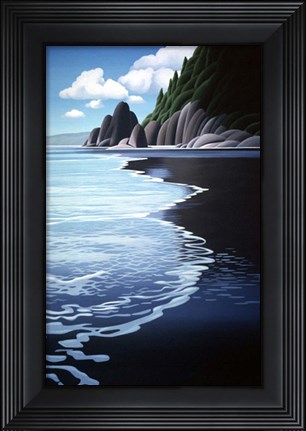Framed Washington Coast Print