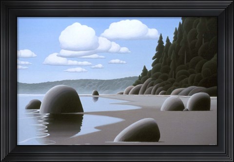 Framed Looking North Print