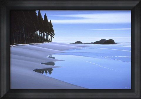 Framed Looking South Print