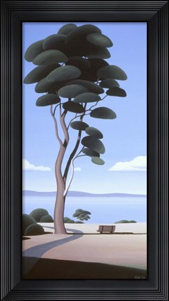 Framed Lone Arbutus Print