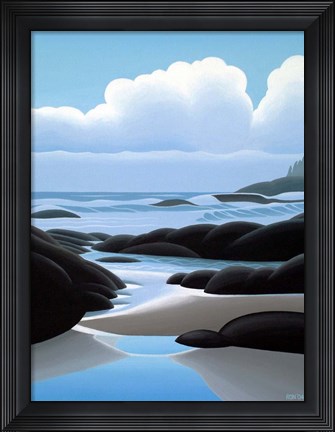 Framed After The Storm Print