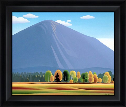 Framed Autumn Afternoon Print