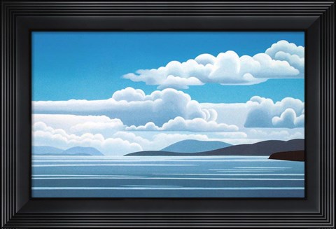 Framed Blue Day Print