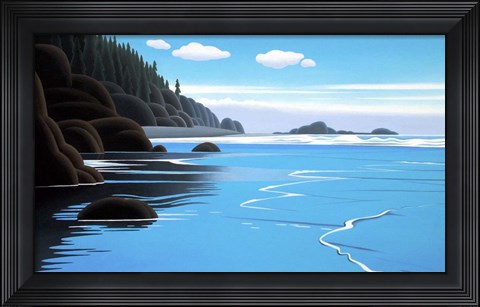 Framed Bright Water Print