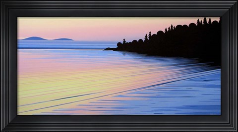 Framed Coastal Dawn Print