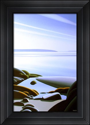 Framed Coastal Pool Print