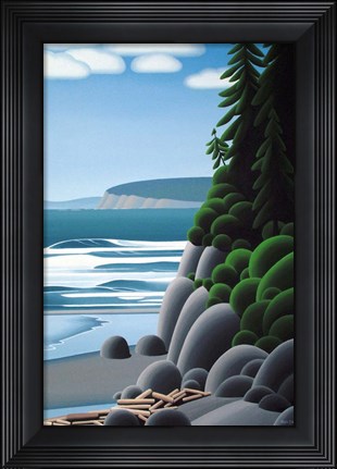 Framed Driftwood Print