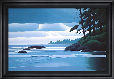 Framed Heavy Skies Print