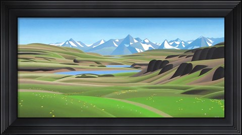 Framed High Country Print