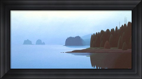 Framed Meares Island Print