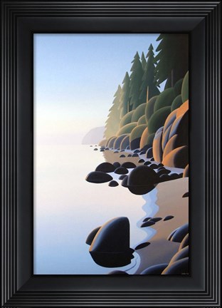 Framed Morning Glow Print
