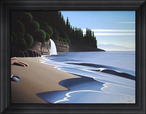 Framed Mystic Falls Print