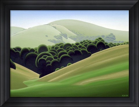 Framed Near Petaluma Print