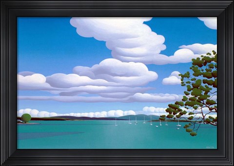 Framed Oak Bay Print