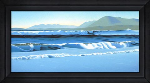 Framed Pacific Surf Print