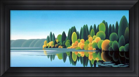Framed Prospect Lake Print