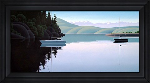 Framed Safe Harbor Print