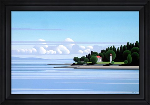 Framed Lighthouse Print