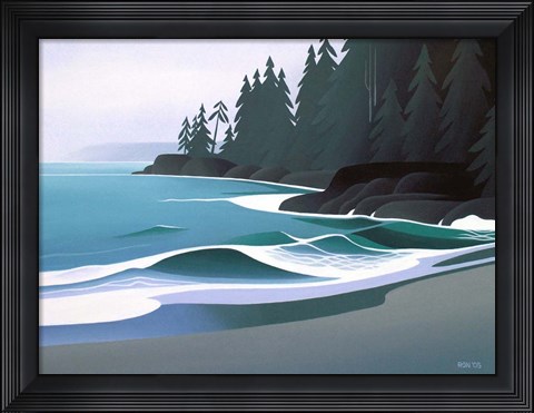 Framed Sandy Cove Print