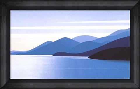 Framed Western Islands Print