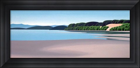 Framed Witty&#39;s Lagoon - Right Print