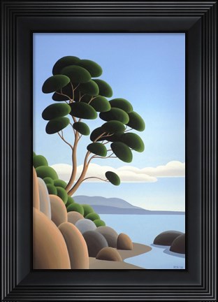 Framed Arbutus Point Print