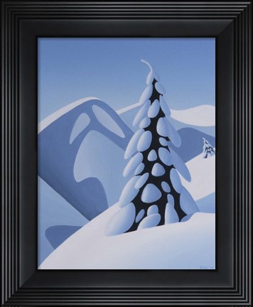 Framed Soft Slope Print