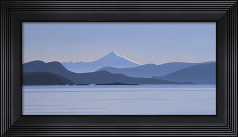 Framed Mount Baker - Morning Print