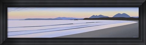 Framed Long Beach Morning Print