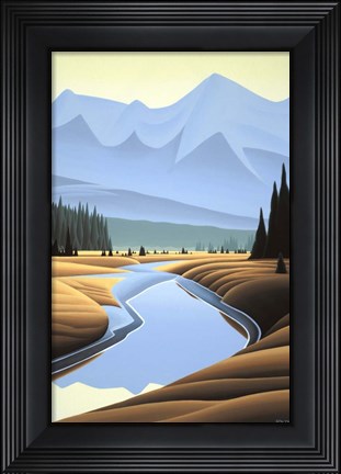 Framed Kootenay Autumn Print