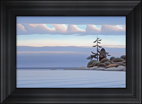 Framed Gonzales Evening Print
