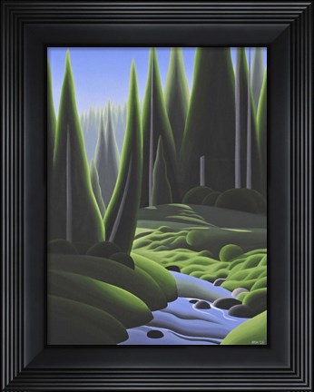 Framed Alpine Summer Print