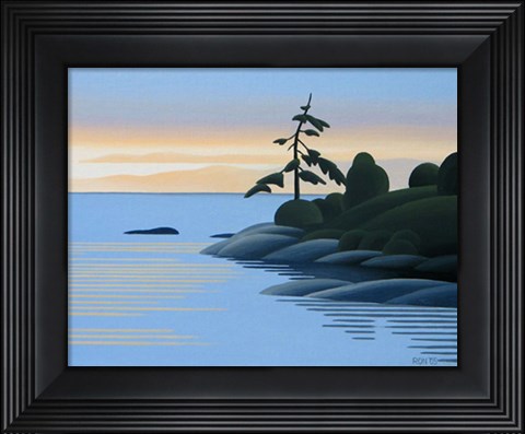 Framed Gonzales Bay Print