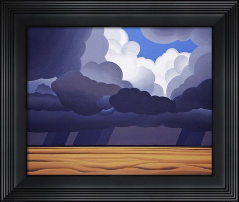 Framed Prairie Storm Print