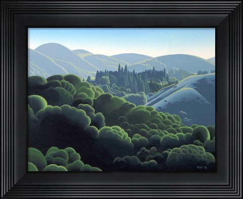 Framed Rolling Hills Print