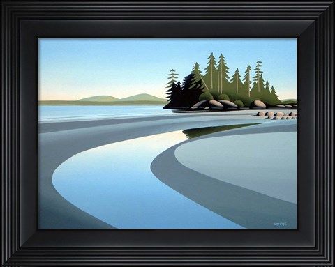 Framed Tidal Pool Print