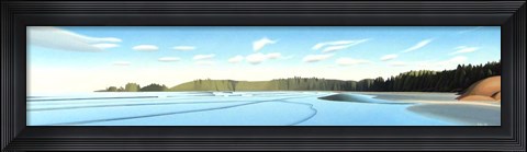 Framed Wickaninnish Bay Print