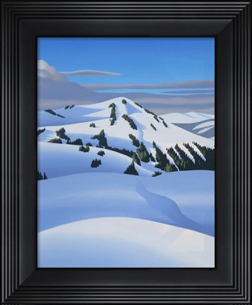 Framed White Mountain Print
