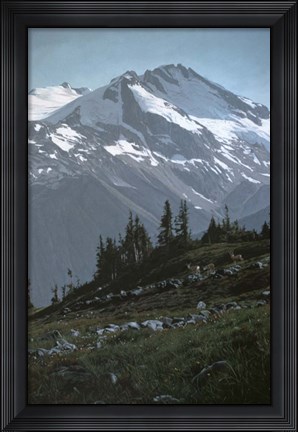 Framed Coast Range Print