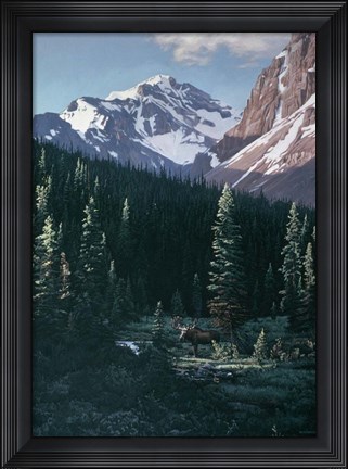 Framed Haidok Peak Print