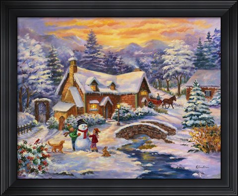 Framed Winter Wonderland Print