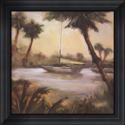 Framed Palm Cove One Print