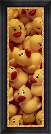 Framed Duckies Galore Print