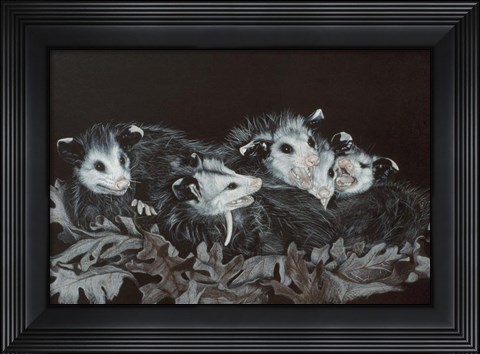 Framed Rodents Print