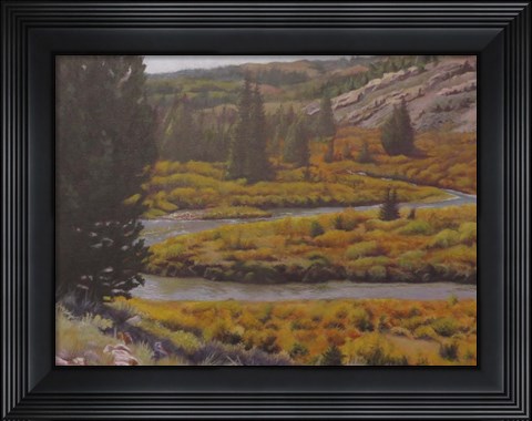 Framed Horse Creek Print