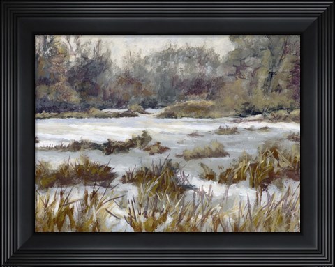Framed Kensington Metro Park Print