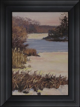 Framed Kent Lake Snow Print