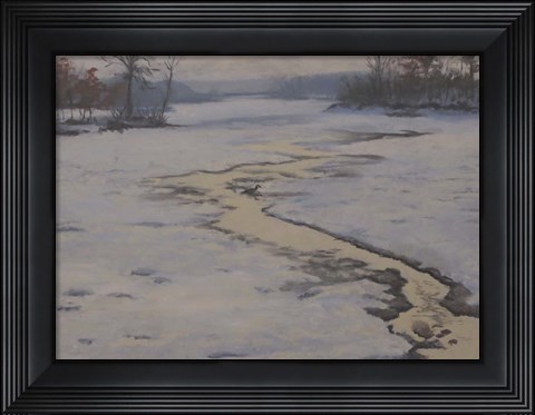 Framed Trickle Print