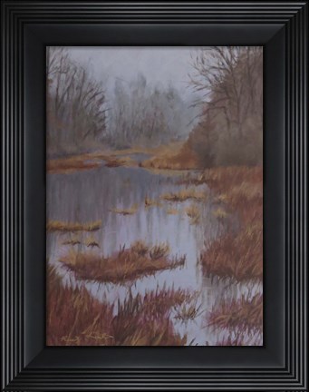 Framed Wetland, Kensington Print