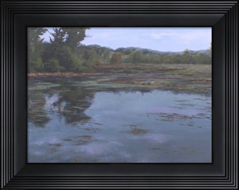 Framed Heron Isle Print